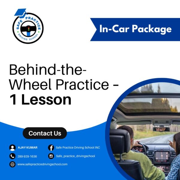 In-Car Package: 1 Lesson